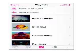 How To Use Playlists In Music App – iPhone 5S