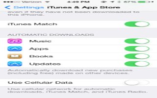 How To Use iTunes Match - iPhone 5S