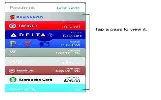 How To Use Passbook App - iPhone 5S