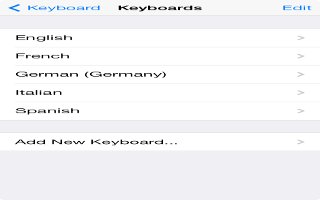 How To Use International Keyboards - iPhone 5S