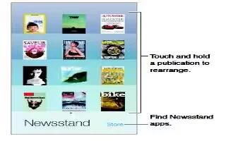 How To Use Newsstand App - iPhone 5S