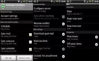 How To Sync with Microsoft Exchange ActiveSync – Sony Xperia Z1