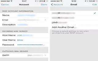 How To Setup Mail – iPhone 5C