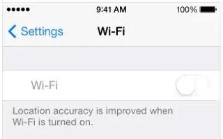 How To Connect To WiFi – iPad Air