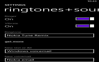 How To Use Ringtones - Nokia Lumia 925