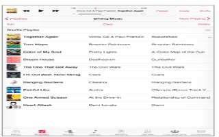 How To Use Playlists In Music App - iPad Air