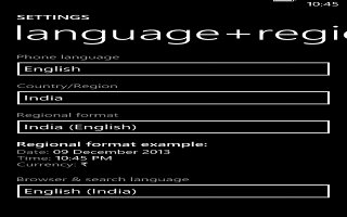 How To Use Add Writing Languages - Nokia Lumia 720