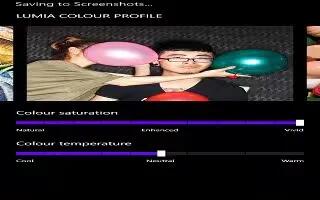 How To Use Color Profile - Nokia Lumia 720