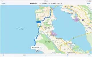 How To Use Maps - iPad Air