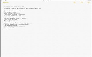 How To Make Notes - iPad Air