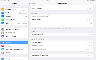 How To Use Switch Control - iPad Air