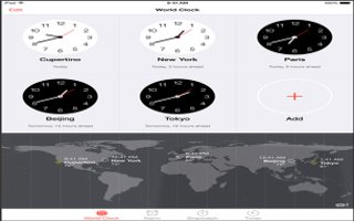 How To Use Clocks - iPad Air