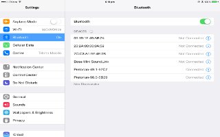 How To Use Bluetooth - iPad Mini 2
