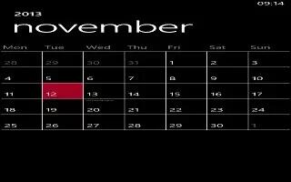 How To Use Calendar - Nokia Lumia 925