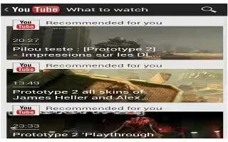 How To Configure YouTube – Samsung Galaxy Tab 3