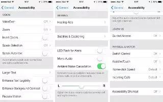 How To Use Settings And Adjustments – iPhone 5C
