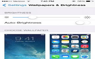 How To Adjust Brightness - iPad Mini 2