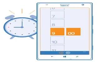 How To Use Alarms – Nokia Lumia 1520
