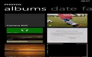 How To Create Album - Nokia Lumia 720