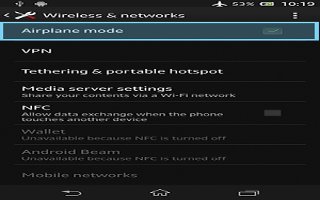 How To Use Airplane Mode - Sony Xperia Z1