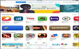 How To Use App Store – iPad Mini 2