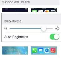 How To Adjust Brightness – iPhone 5C