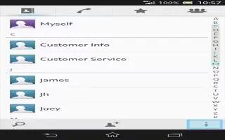 How To Avoid Duplicate Entries In Contacts - Sony Xperia Z1