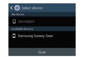 How To Pair Devices Manually  - Samsung Galaxy Gear