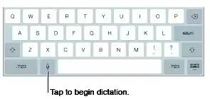 How To Dictate – iPad Mini 2