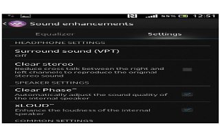How To Enhance Sound - Sony Xperia Z1