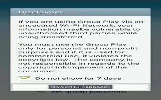 How To Use Group Play  - Samsung Galaxy Note 3