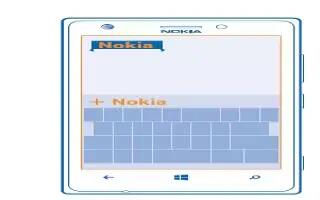 How To Use Keyboard Word Suggestions - Nokia Lumia 720