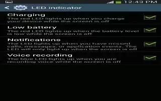 How to Customize LED Indicator - Samsung Galaxy Note 3