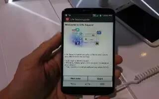 How To Use Life Square - LG G2