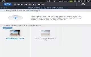 How To Use Samsung Link - Samsung Galaxy Note 3