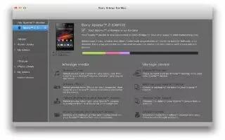 How To Use Sony Bridge For Mac – Sony Xperia Z Ultra