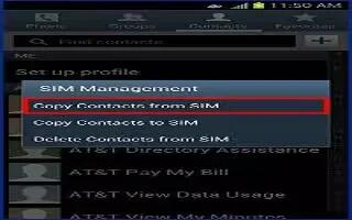 How To Manage Contacts – Samsung Galaxy Note 3