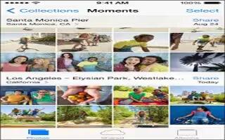 How To Use My Photo Stream App – iPhone 5C