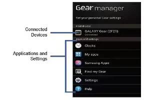 How To Use Gear Manager – Samsung Galaxy Gear