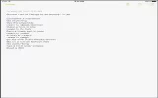 How To Make Notes – iPad Mini 2