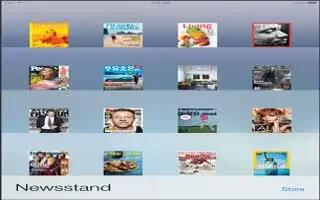 How To Use Newsstand App – iPad Mini 2