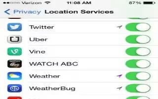 How To Use Privacy – iPad Mini 2
