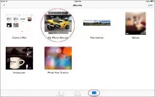 How To Use My Photo Stream App - iPad Mini 2