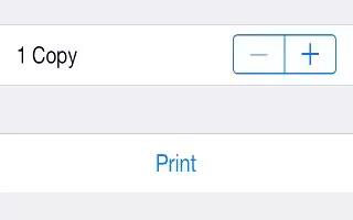 How To Print With Airprint – iPad Mini 2