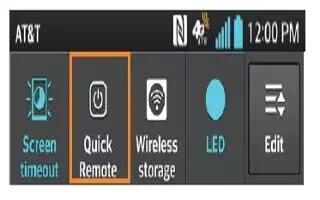 How To Use QuickRemote – LG G2