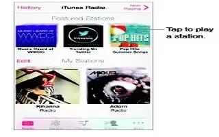 How To Use iTunes Radio – iPhone 5S
