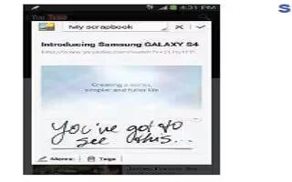 How To Use Scrapbook - Samsung Galaxy Note 3