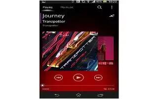 How To Share Music App - Sony Xperia Z Ultra