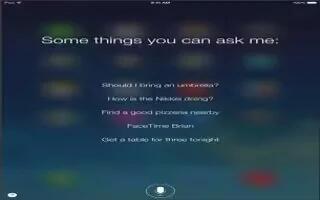 How To Use Siri – iPad Mini 2