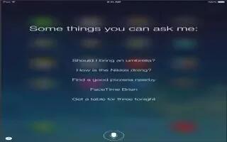 How To Use Siri - iPad Mini 2